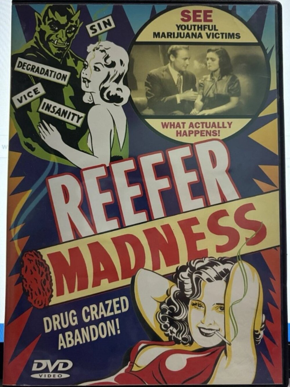 Reefer Madness DVD 1936 Pat Royale Dave Tex O'Brien Dorothy Short